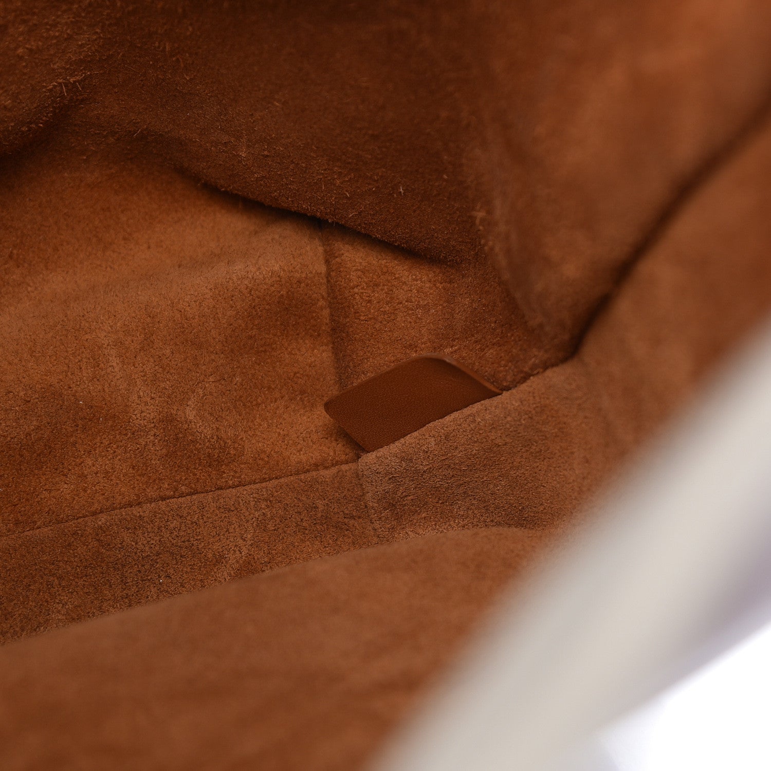 Celine Lambskin Calfskin Band Twisted Cabas Tan 10 of 15