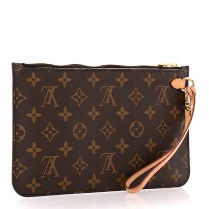 Louis Vuitton Monogram Neverfull MM GM Pochette 3 of 11
