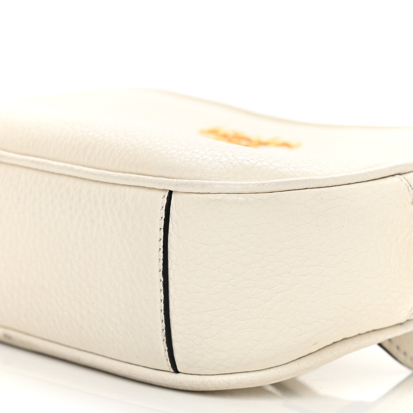 Vitello Phenix Logo Belt Bag Bianco