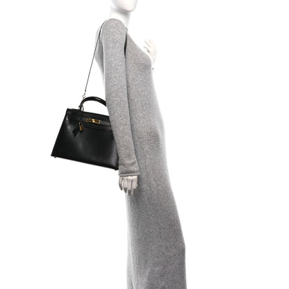 Hermes Box Kelly Sellier 28 Black 2 of 11