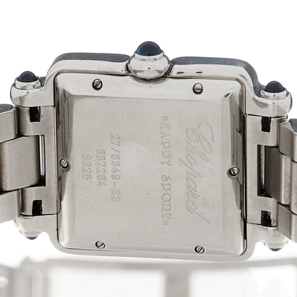 Chopard Stainless Steel 7 Diamond 27mm Happy Sport Quartz Watch 4 of 4