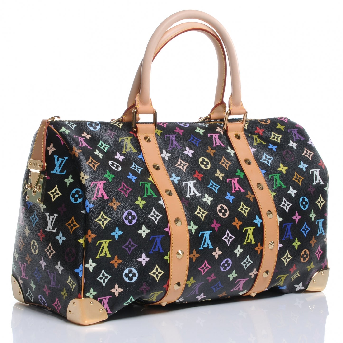 Monogram Multicolor Keepall 45 Black