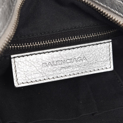 Balenciaga Metallic Agneau Giant 12 Silver Hardware Town Gris Aluminum 7 of 10
