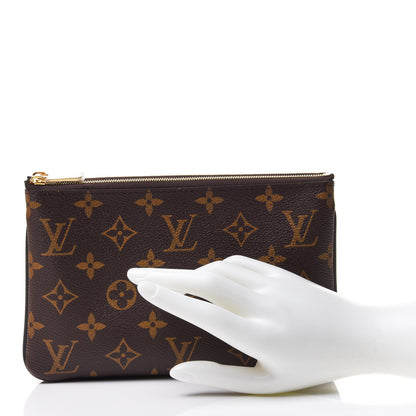 Louis Vuitton Monogram World Tour Double Zip Pochette 2 of 11