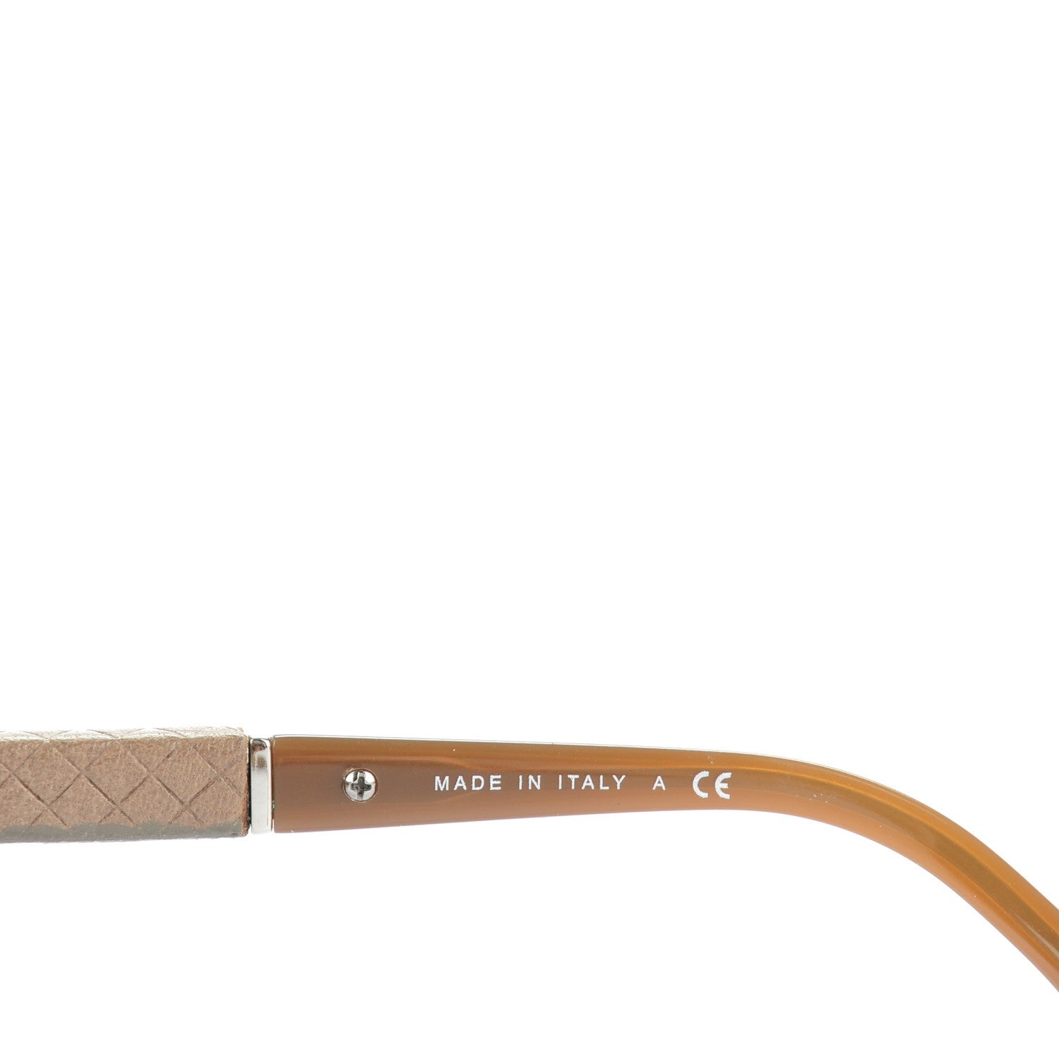 Chanel Lambskin Quilted CC Aviator Sunglasses 4195-Q Silver Taupe 4 of 7