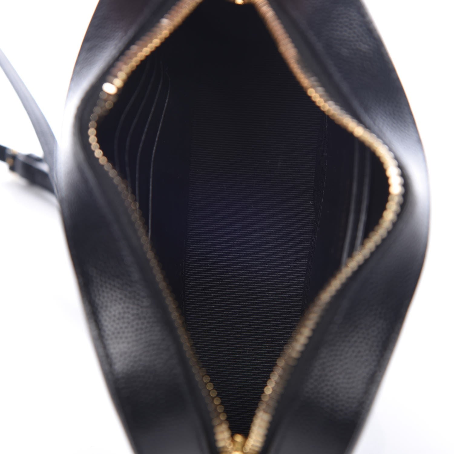 Saint Laurent Grain De Poudre Small Classic Monogram Camera Bag Black 5 of 9