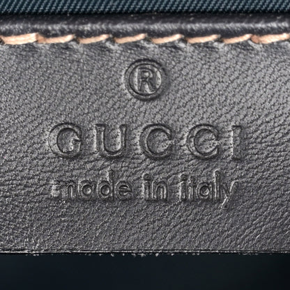 Gucci GG Plus Monogram Messenger Diaper Bag Navy 6 of 12
