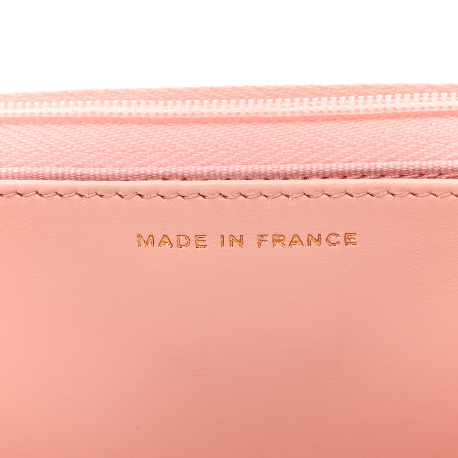 Chanel Caviar Quilted Wallet on Chain WOC Light Pink 7 of 13