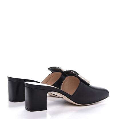 Gucci Malaga Kid Crystal Square G Madelyn Mules 38 Black 4 of 9