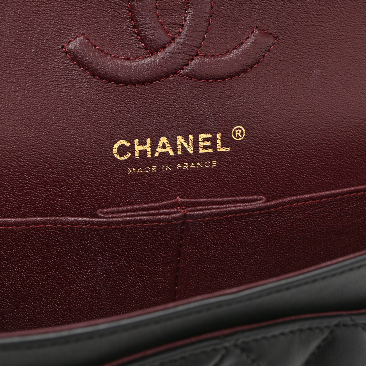 Chanel Lambskin Quilted Small Double Flap Black 6 of 10
