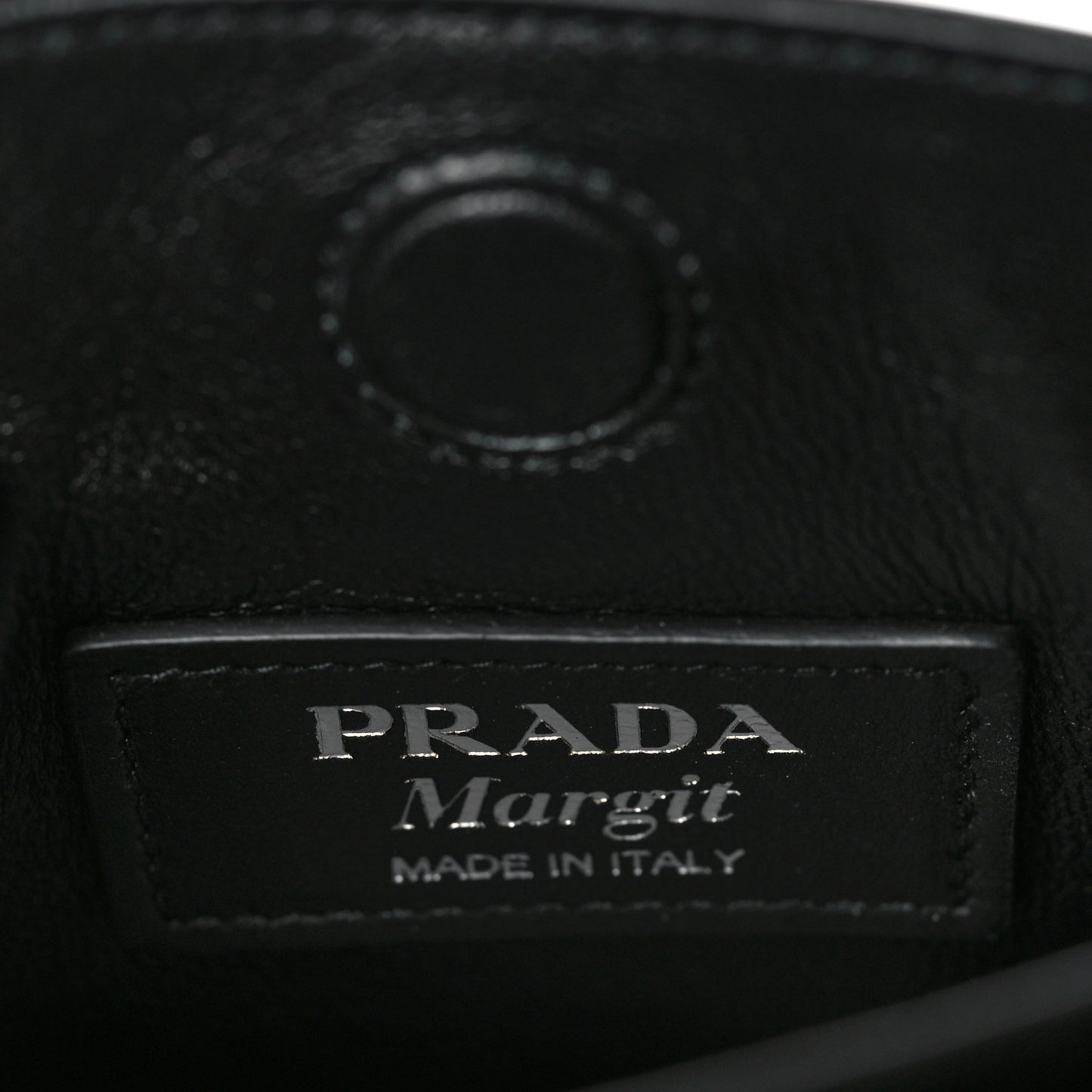 City Calfskin Small Margit Bag Magenta Black