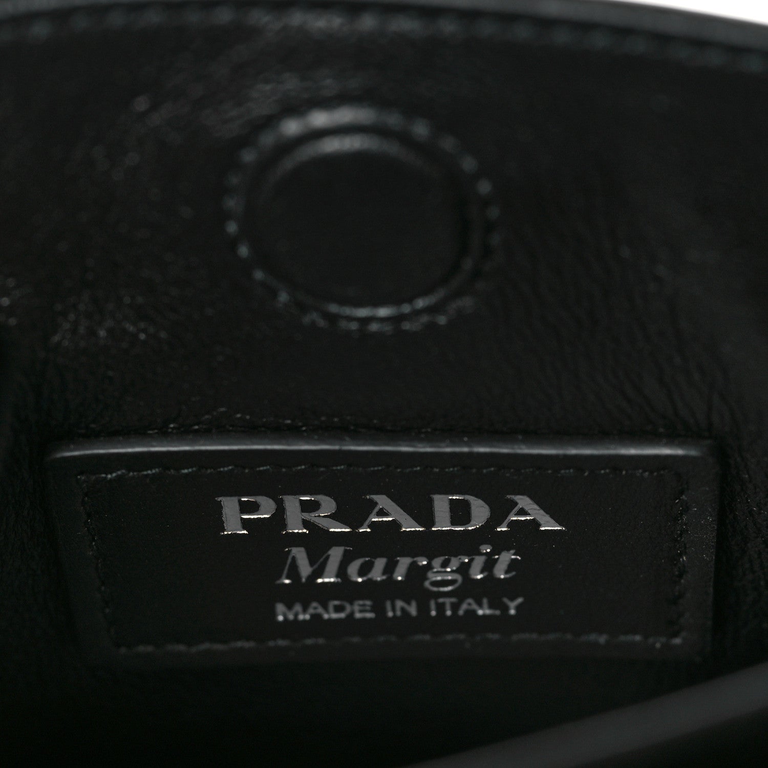 Prada City Calfskin Small Margit Bag Magenta Black 6 of 9