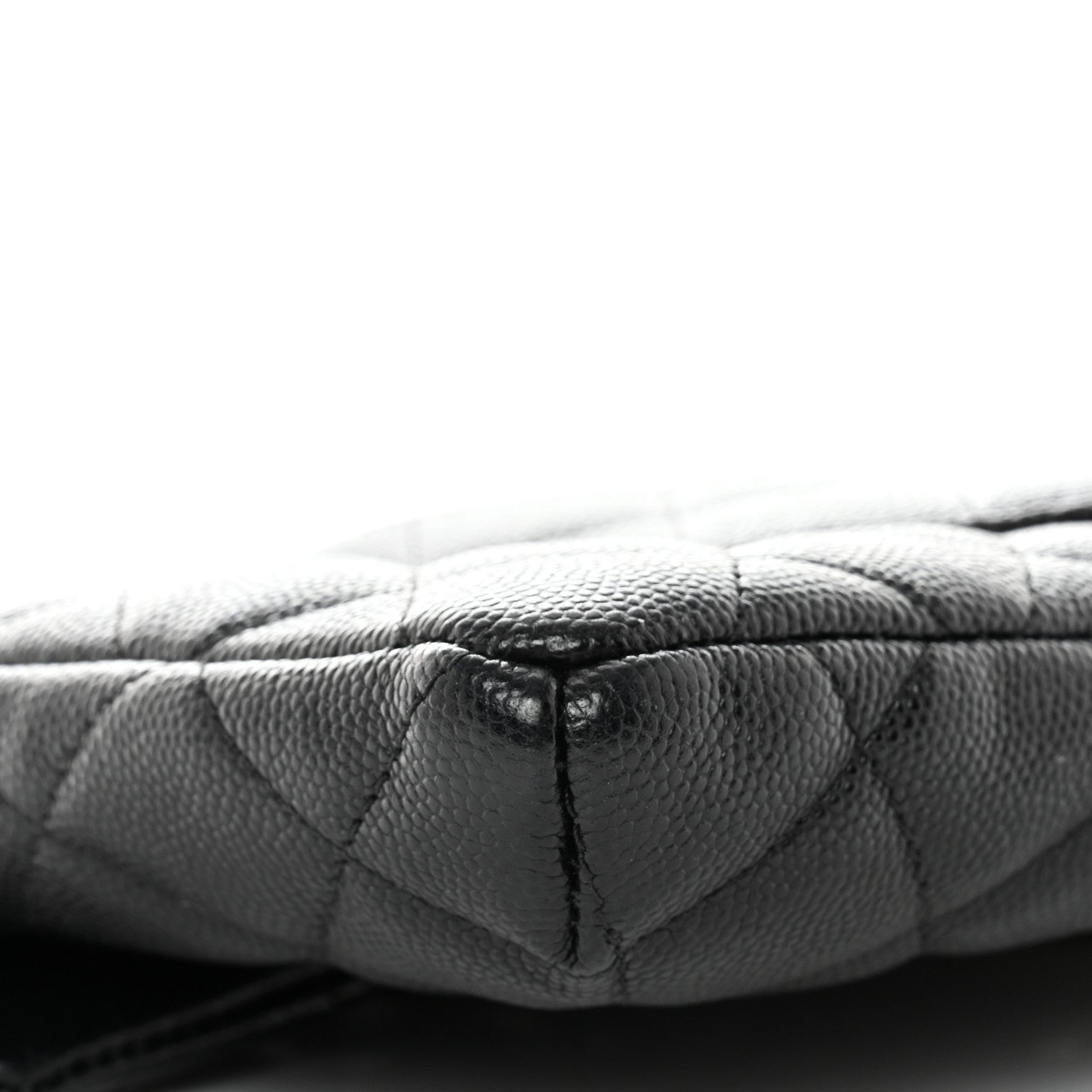 Chanel Caviar Quilted Flap Clutch Black 11 of 11