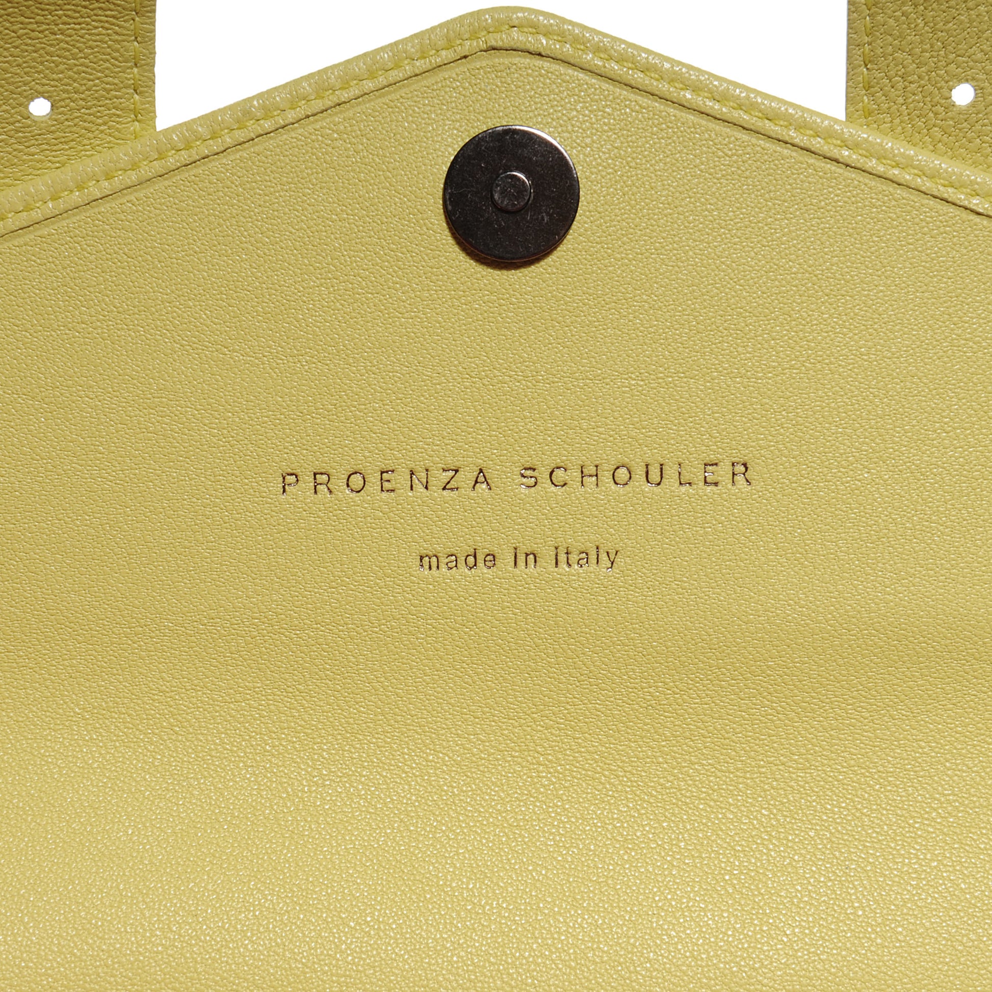 Proenza Schouler Leather PS1 Continental Wallet Lemon 6 of 7