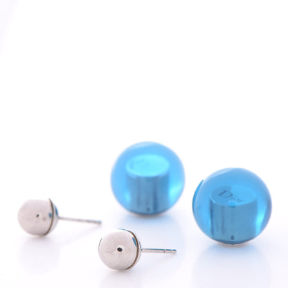 Christian Dior Mise En Dior Tribal Earrings Blue 5 of 6