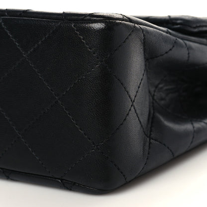 Chanel Lambskin Quilted Small Double Flap Black 8 of 9