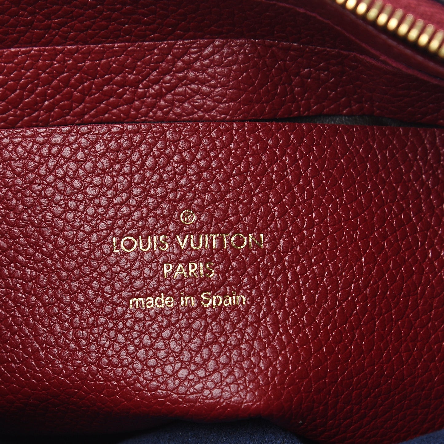 Empreinte Double Zip Pochette Cherry Berry
