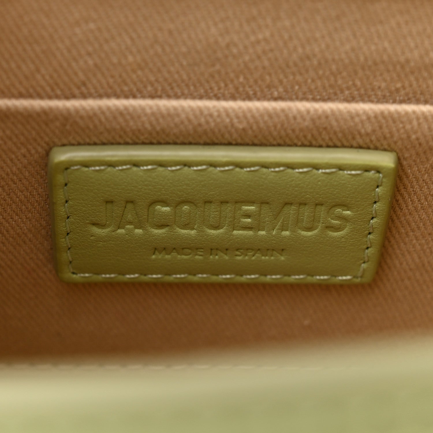 Jacquemus Smooth Calfskin Le Chiquito Noeud Light Green 6 of 9