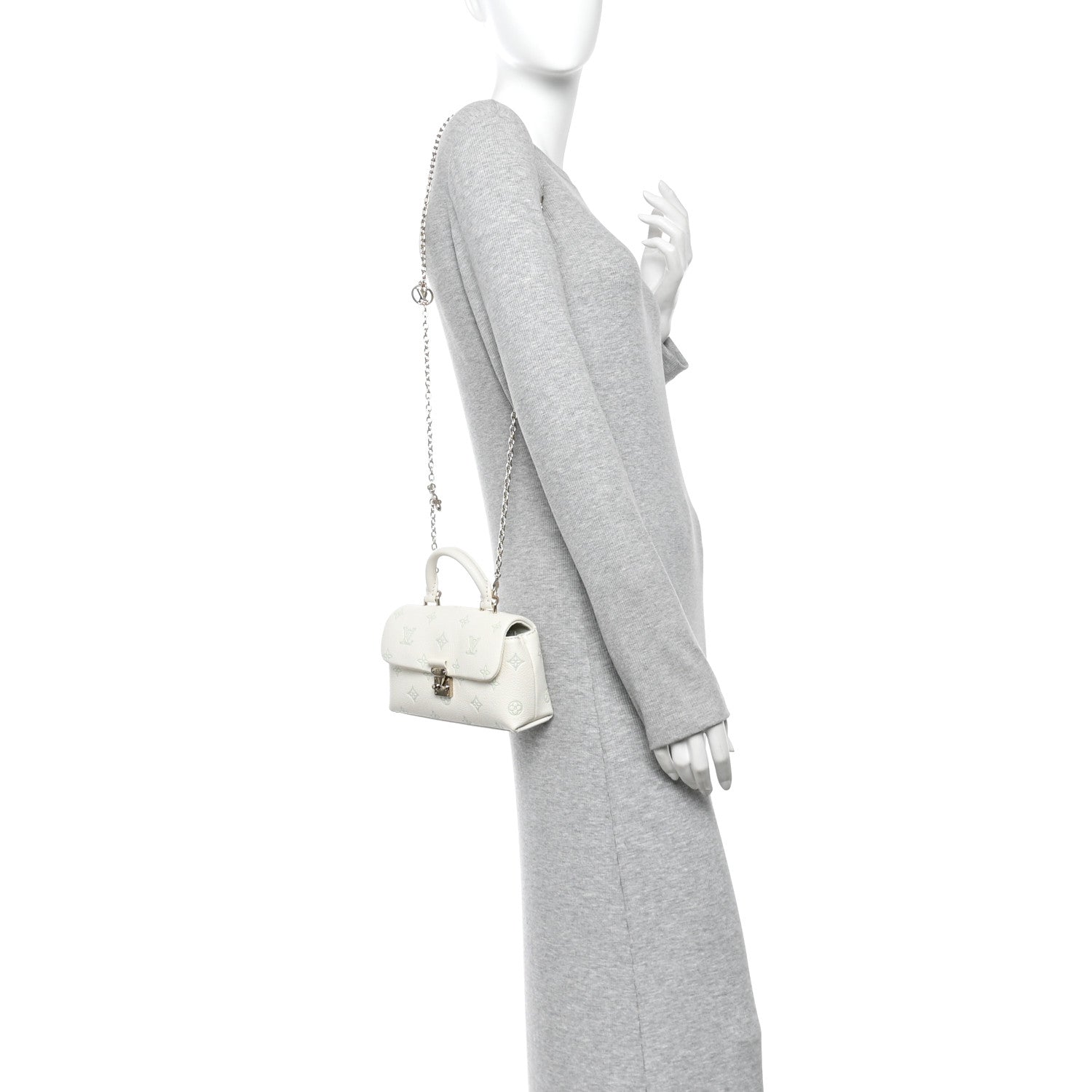 Louis Vuitton Empreinte Nano Madeleine  Milky White Green 2 of 10