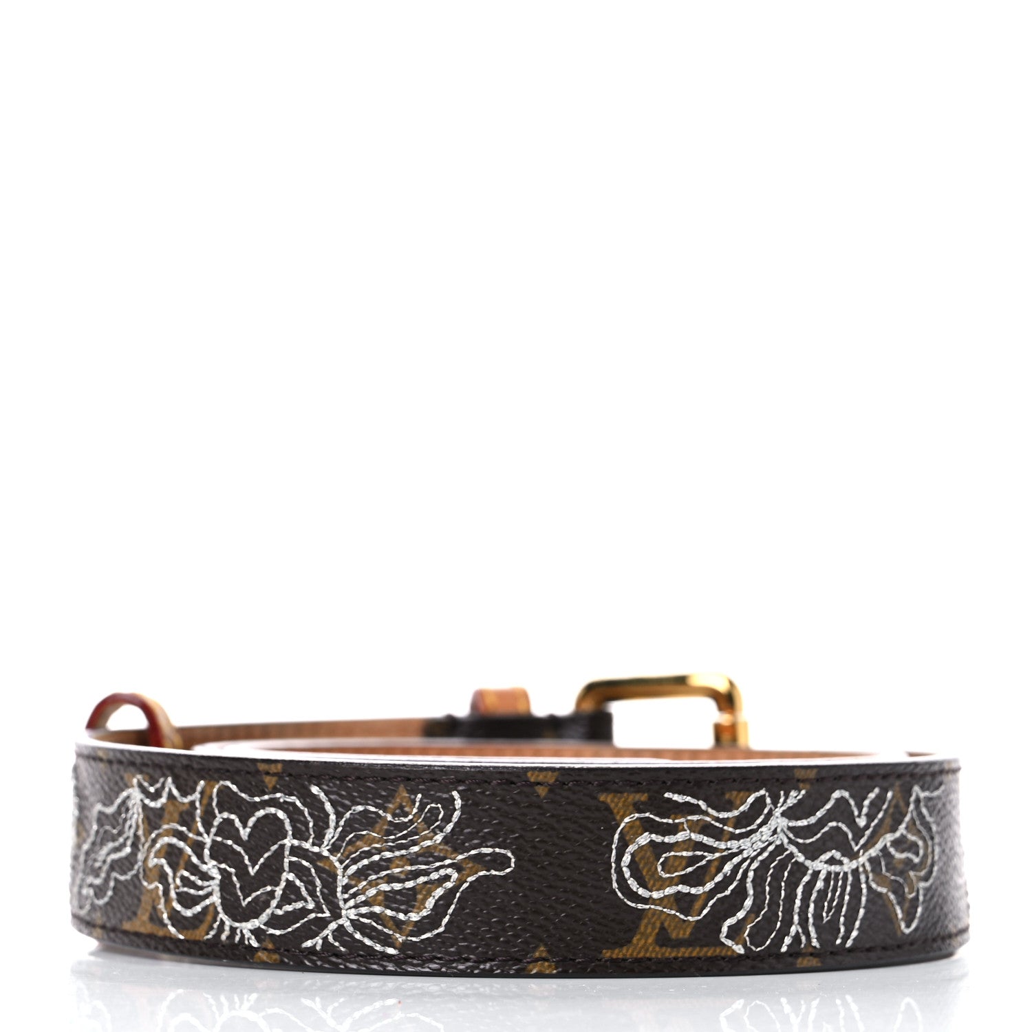 Louis Vuitton Monogram Dentelle Belt 90 36 2 of 17
