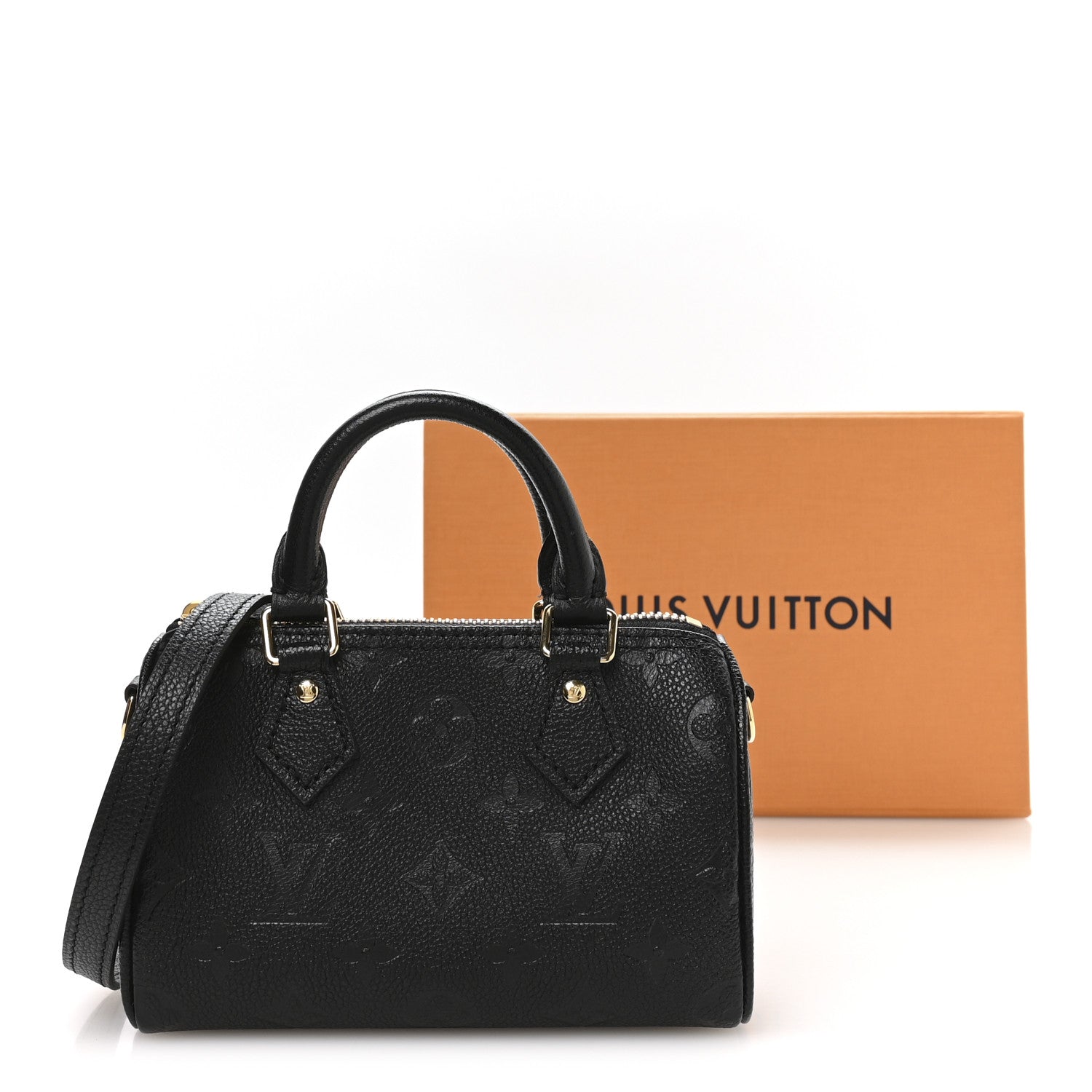 Louis Vuitton Empreinte Monogram Nano Speedy Black 10 of 10