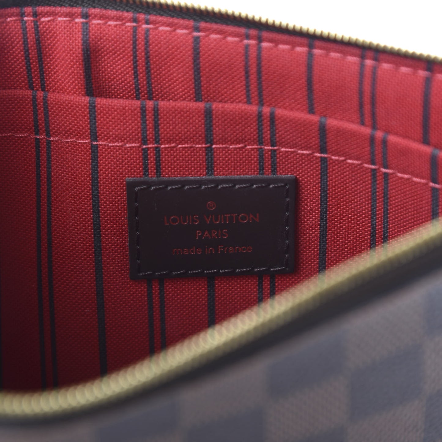 Damier Ebene Neverfull MM GM Pochette