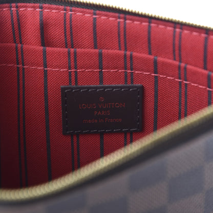 Louis Vuitton Damier Ebene Neverfull MM GM Pochette 8 of 10