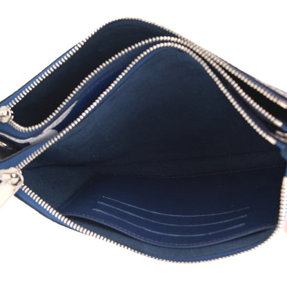 Louis Vuitton Monogram Giant Escale Double Zip Pochette Blue 5 of 12