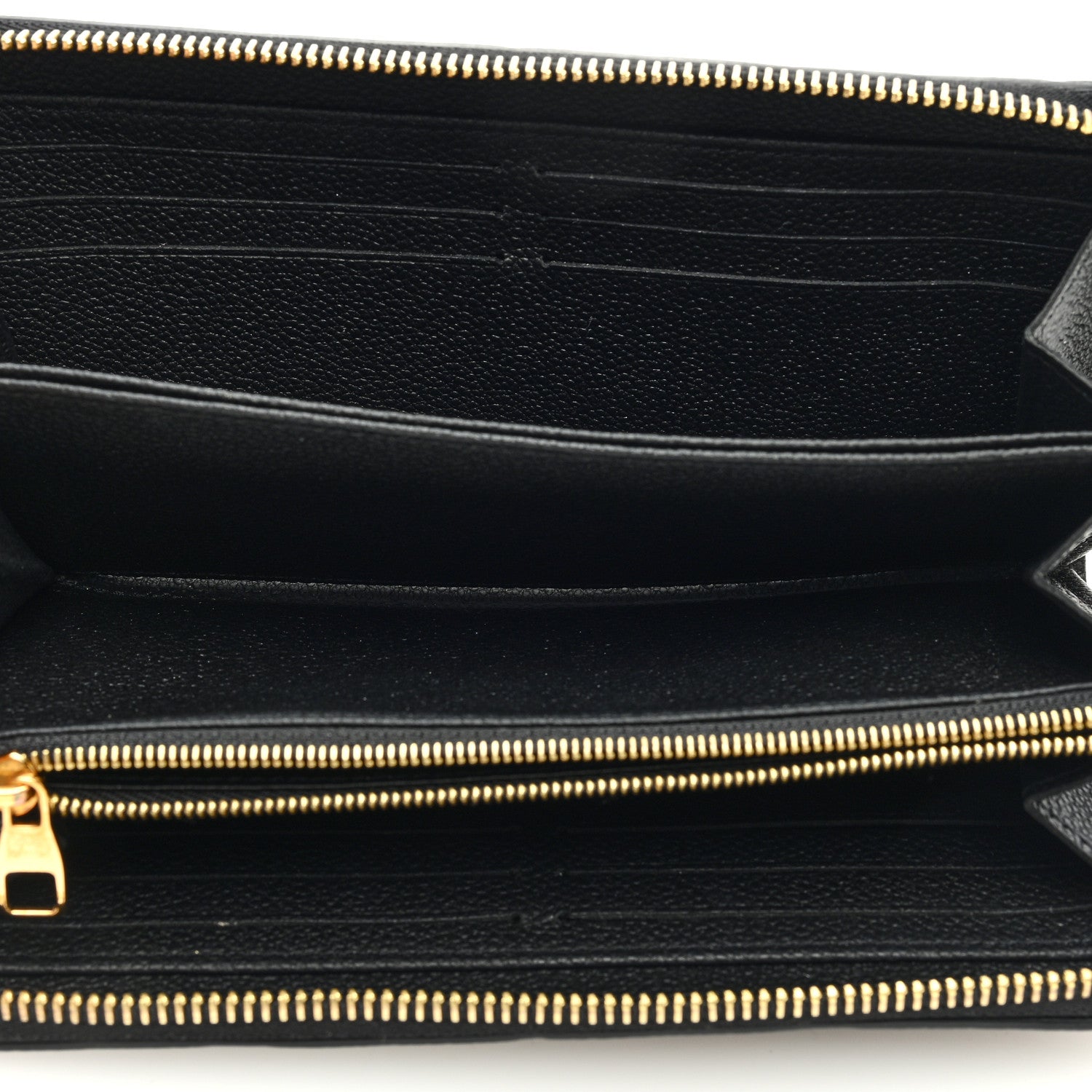 Louis Vuitton Empreinte Zippy Wallet Black 5 of 6