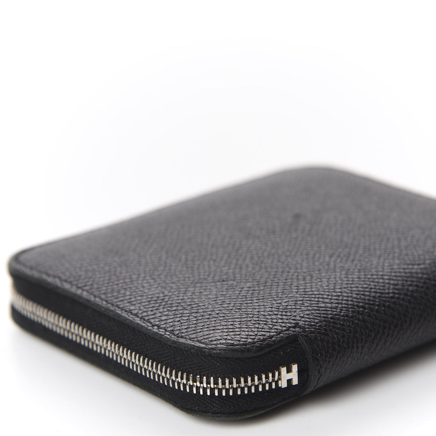 Epsom Silk'in Compact Wallet Black