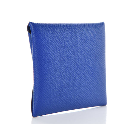 Hermes Epsom Bastia Coin Purse Bleu Electrique 3 of 8