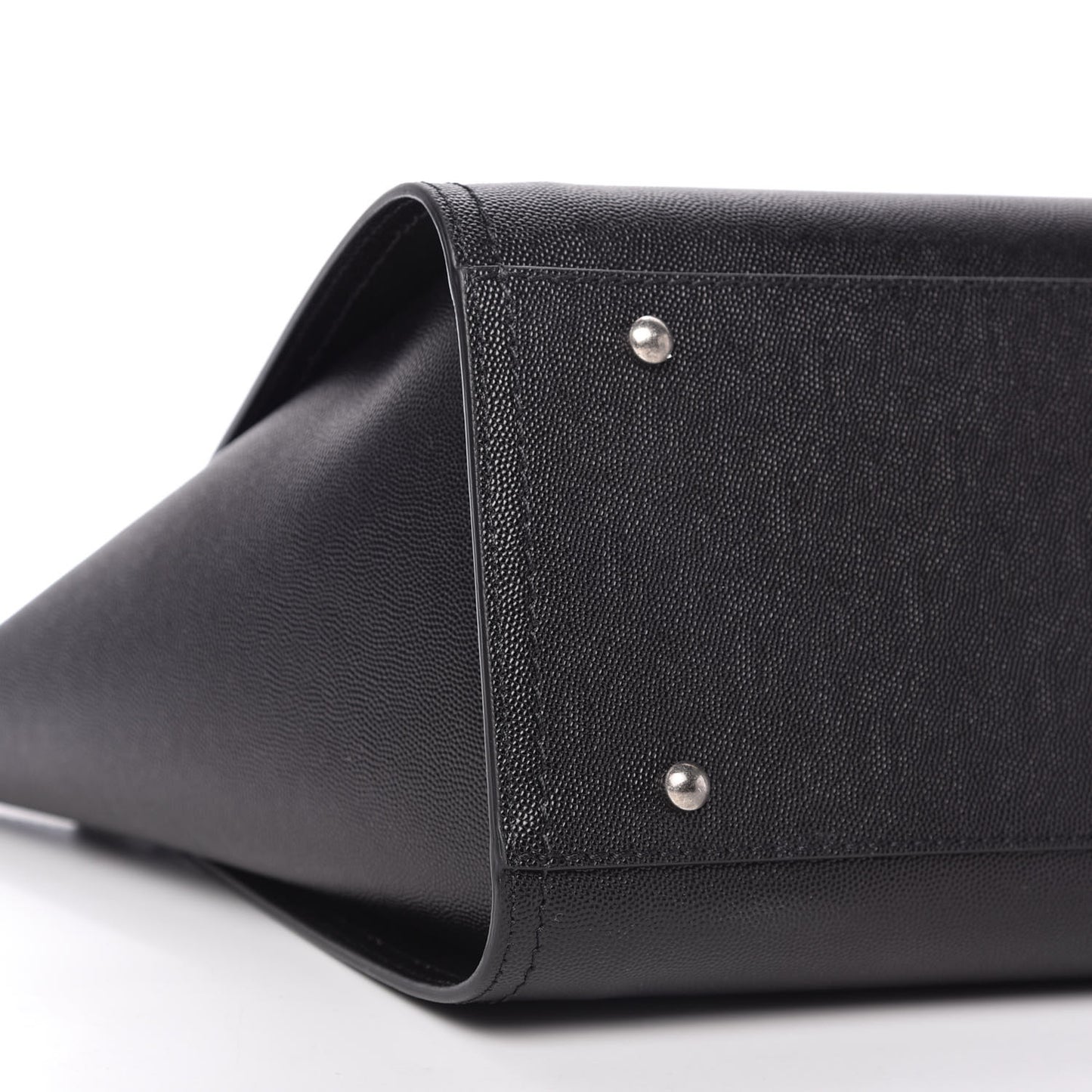 Caviar Small Studded Deauville Tote Black