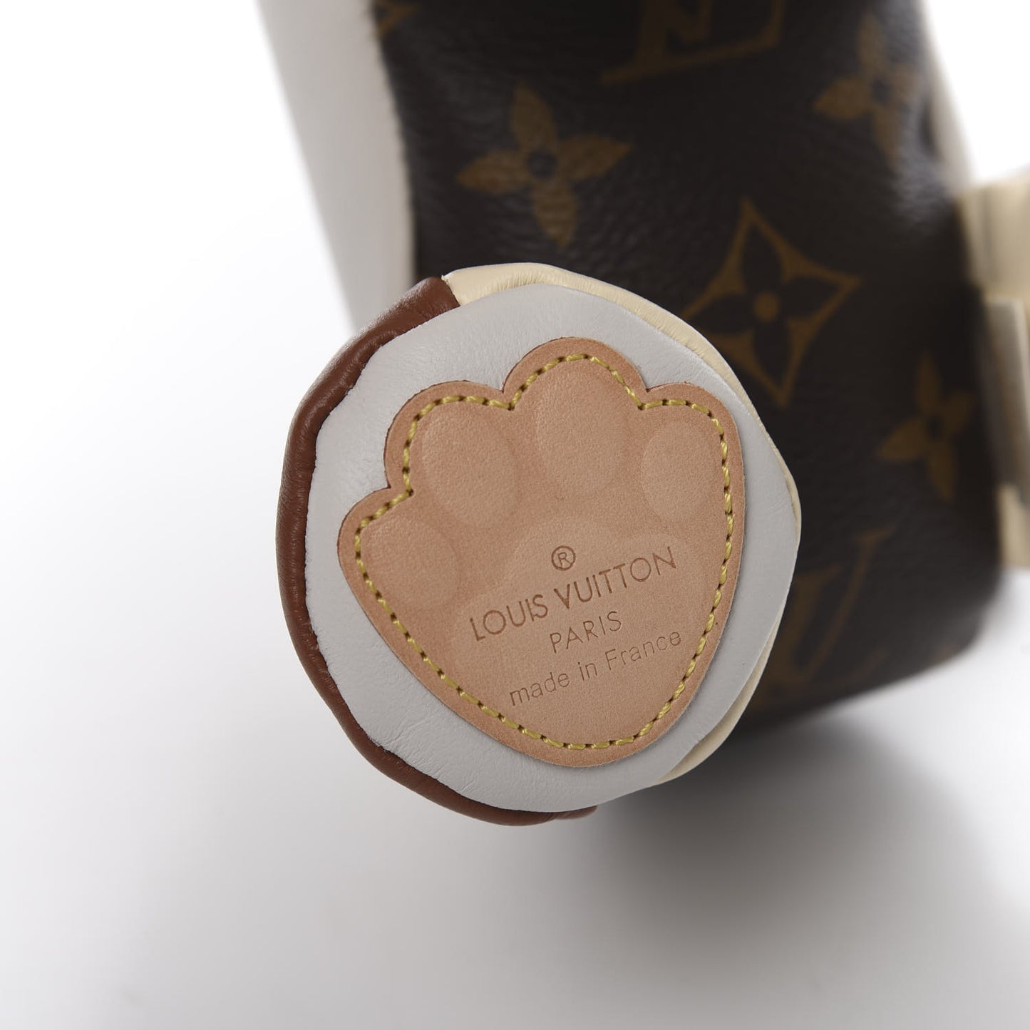 Calfskin Monogram Doudou Oscar Dog Beige