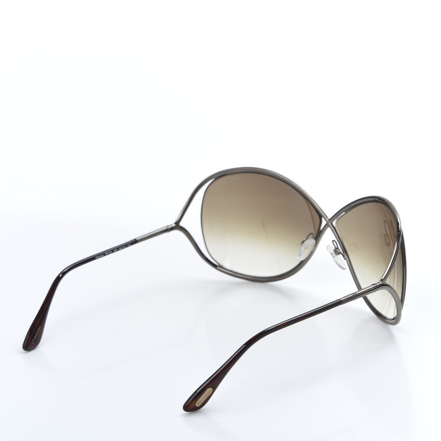 Tom Ford Miranda Crossover Sunglasses TF130 Shiny Bronze 4 of 8
