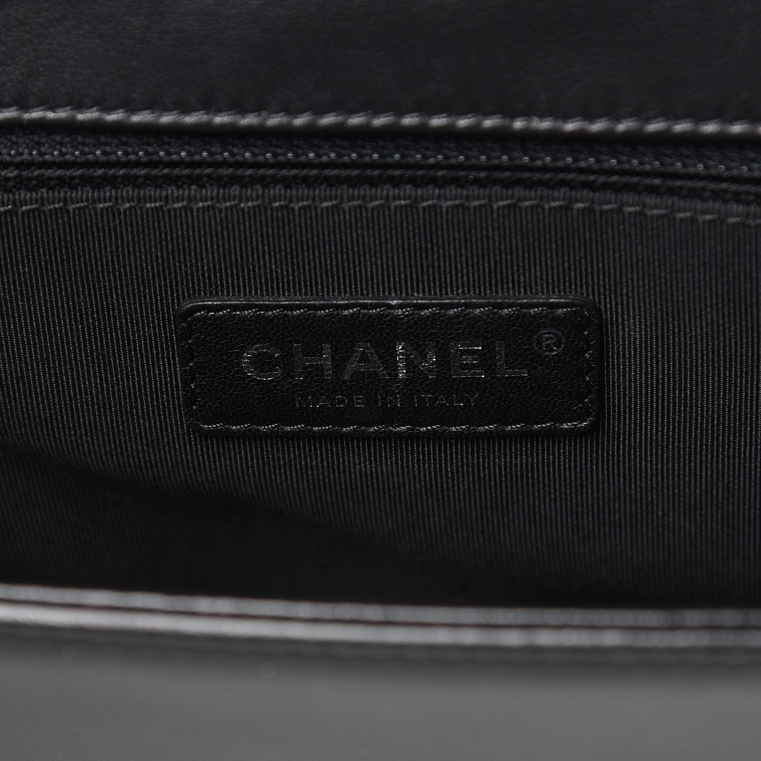 Chanel Lambskin Quilted Large Boy Flap Black 7 of 15
