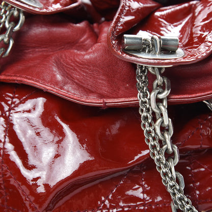 Christian Dior Patent Cannage Medium Le Trente Tote Red 18 of 18