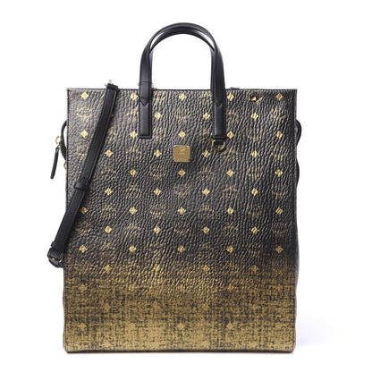 MCM Gradation Visetos Medium Tote Black Gold 1 of 10