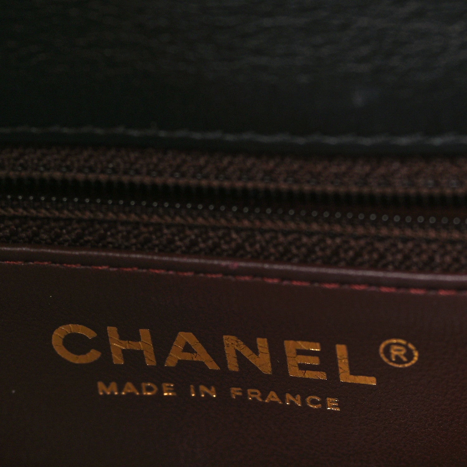 Chanel Lambskin Quilted Pearl Edge Mini Rectangular Flap Bag Black 6 of 9