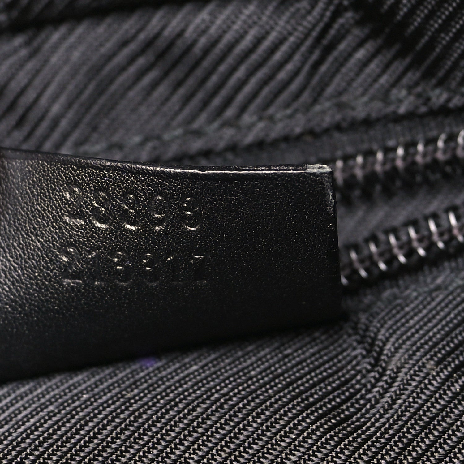 Gucci Denim Monogram Tote Bag Black 7 of 11