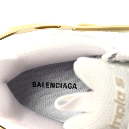 Balenciaga Fabric Mesh Womens Triple S Sneakers 36 White 9 of 10