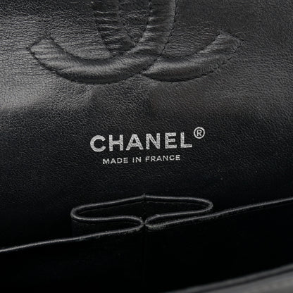 Chanel Patent Quilted Medium Double Flap Black 6 of 15
