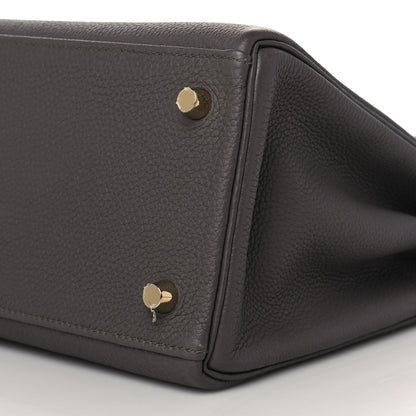 Hermes Togo Kelly Retourne 28 Etain 10 of 11