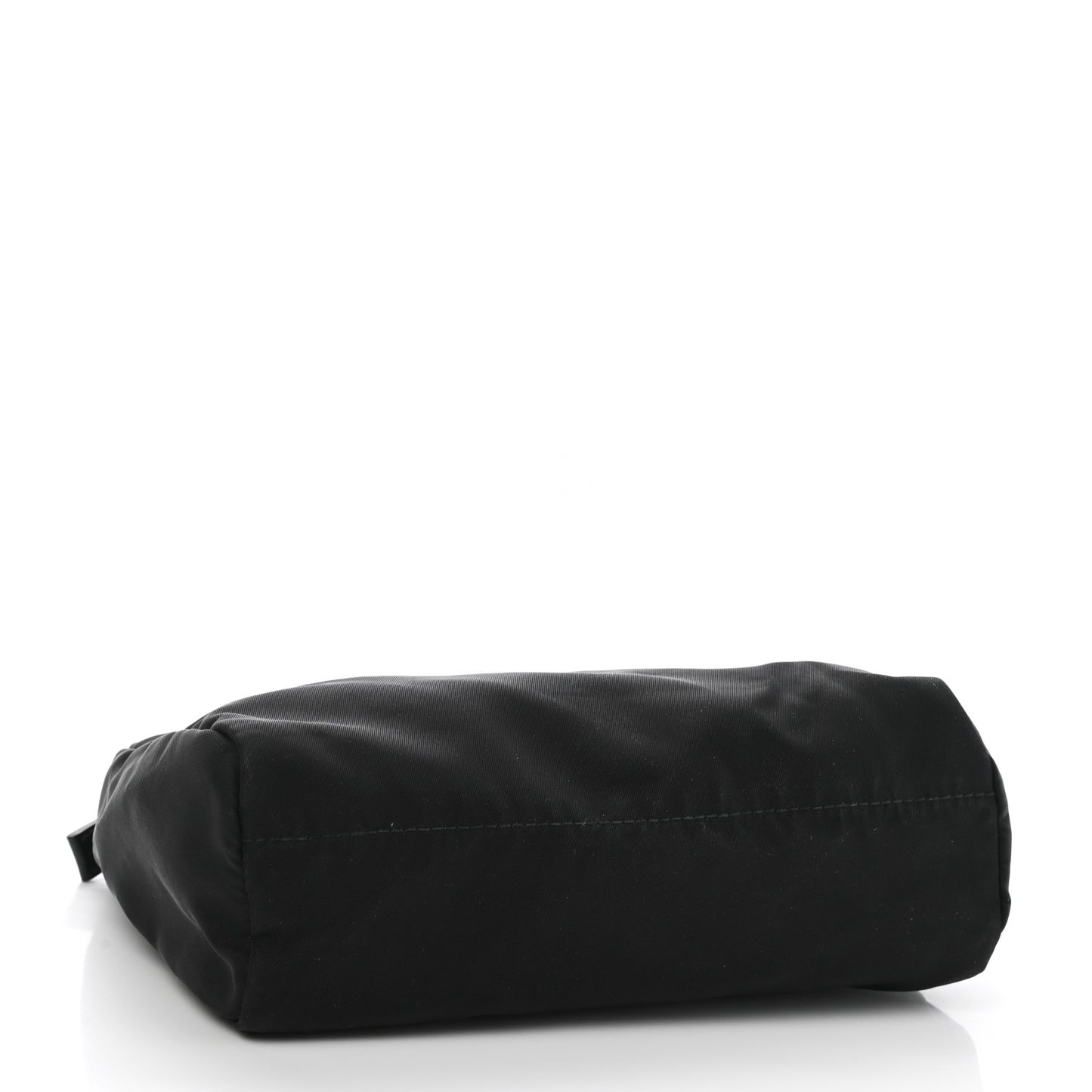 Nylon Tessuto Cosmetic Pouch Black