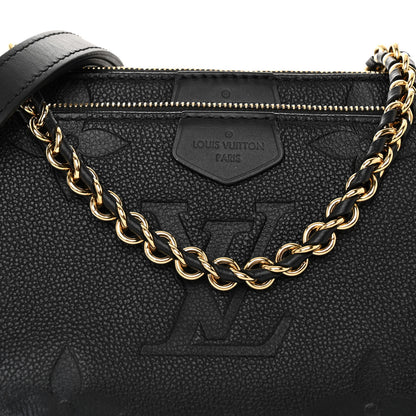 Louis Vuitton Empreinte Monogram Giant Multi Pochette Accessories Black 7 of 9