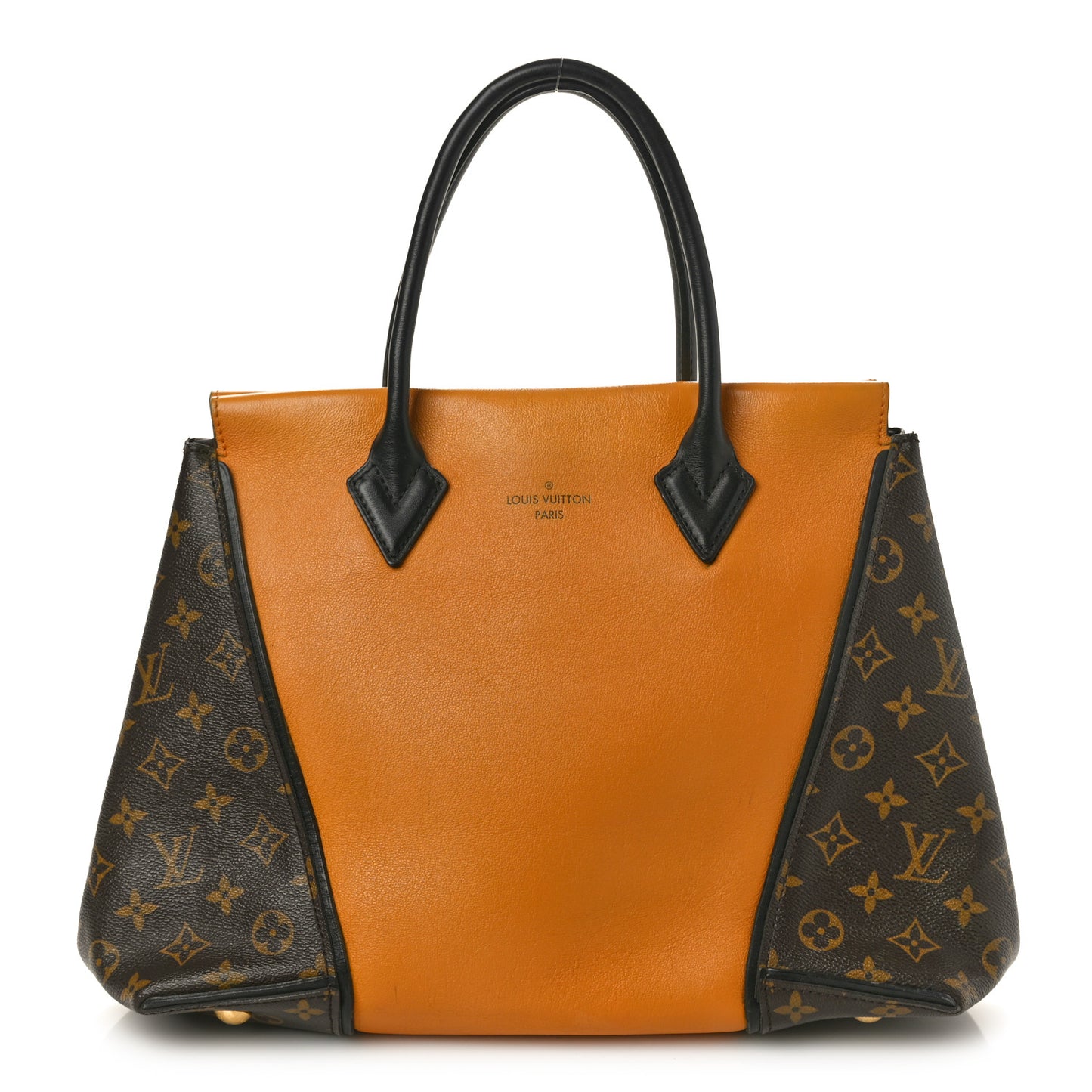 Monogram Cuir Orfevre Tote W PM Safran