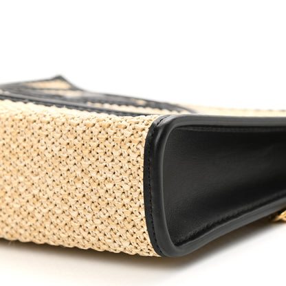 Louis Vuitton Raffia Calfskin Monogram Giant Pouch 8 of 8
