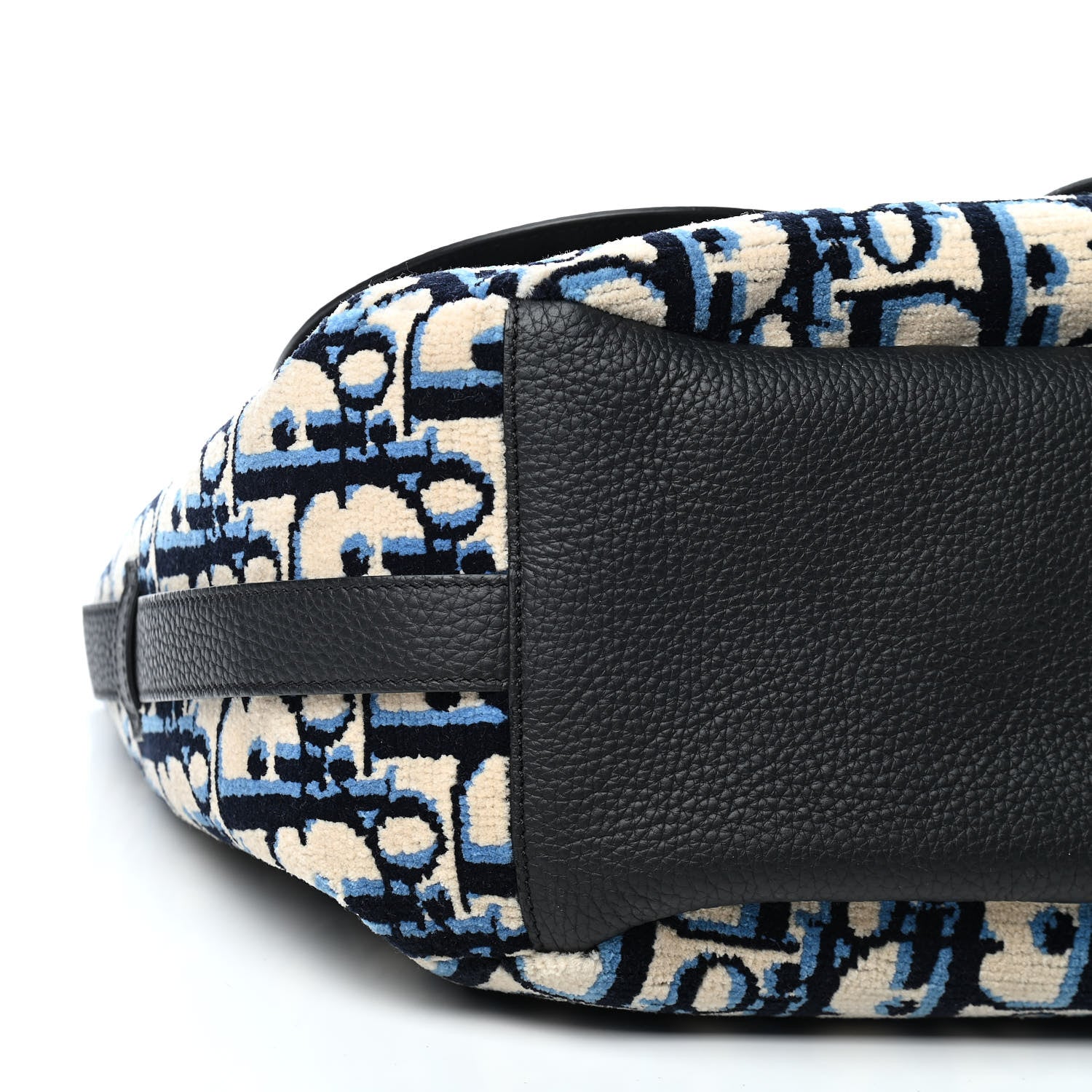 Christian Dior Oblique Saddle Soft Bag Bleu Marine 8 of 9
