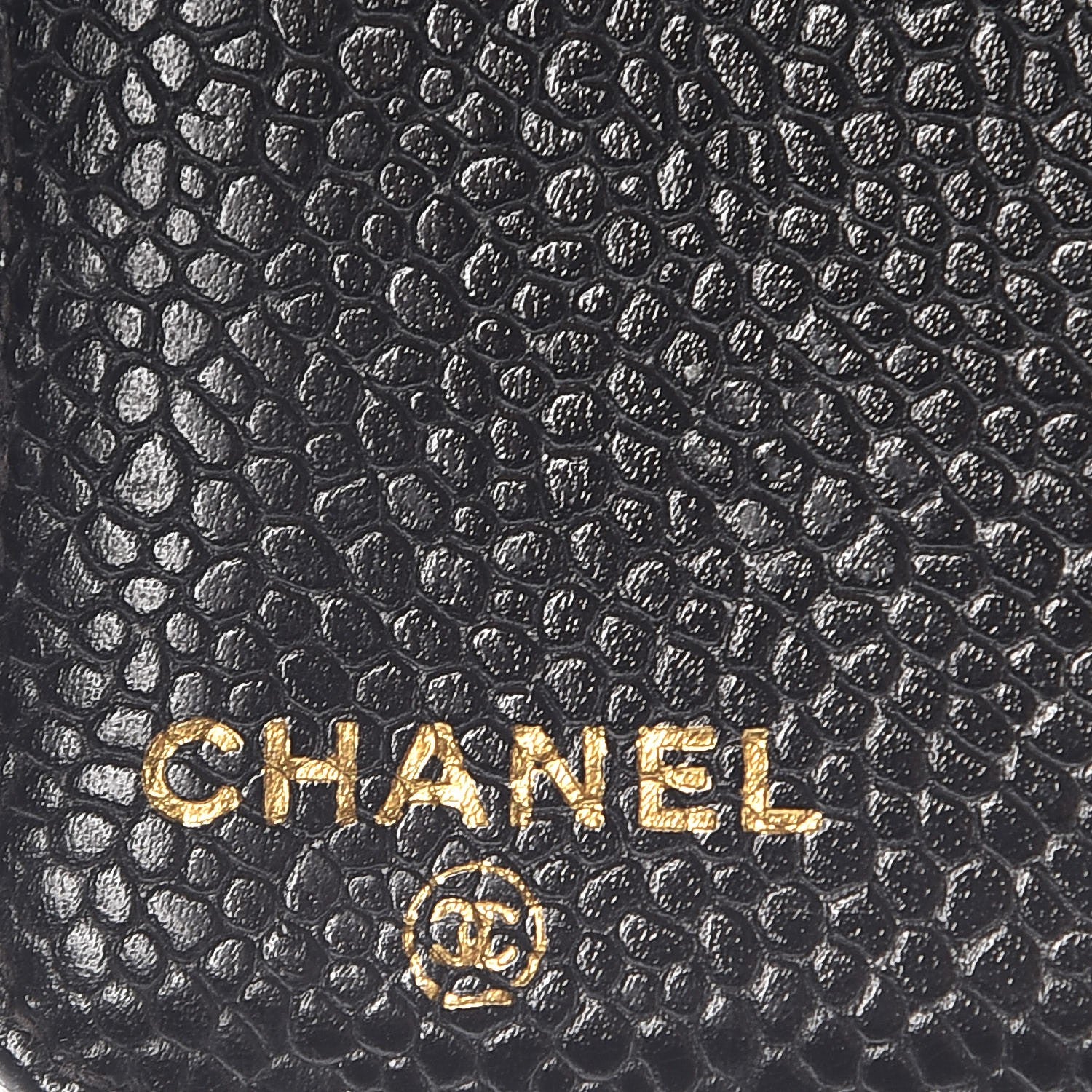Chanel Caviar CC Small Ring Agenda Planner Black 8 of 11