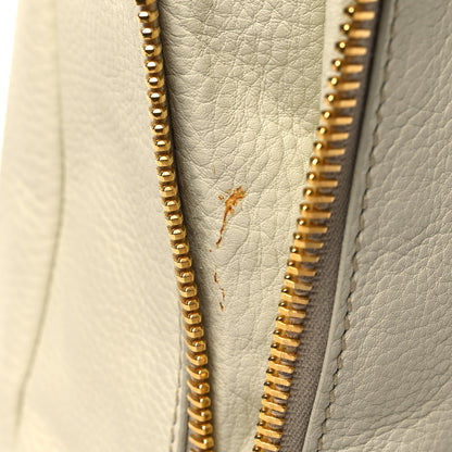 Prada Vitello Daino Side Zip Pocket Hobo Talco 12 of 13