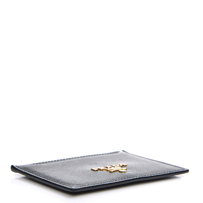 Prada Saffiano Metal Card Case Black 4 of 6